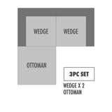 Naveen Beige Modular Sectional Sofa PreSets - Ornate Home