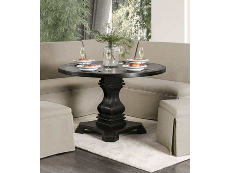 Nerissa Antique Black Dining Table - Ornate Home