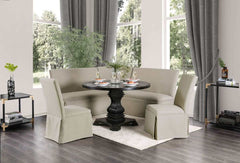 Nerissa Antique Black Dining Table - Ornate Home