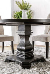 Nerissa Antique Black Dining Table - Ornate Home