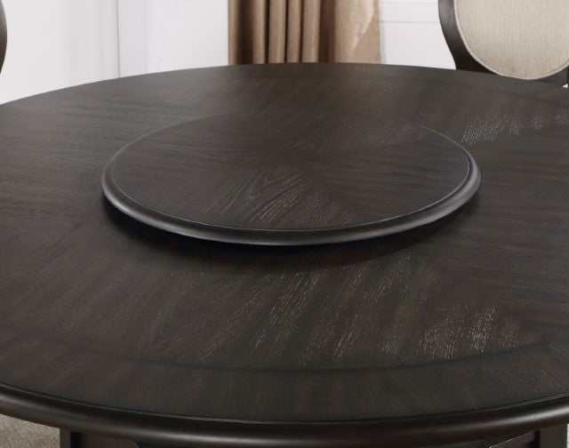 Newforte Espresso/Ivory Dining Table - Ornate Home