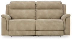 Next-Gen DuraPella Sand Power Reclining Sofa - Ornate Home