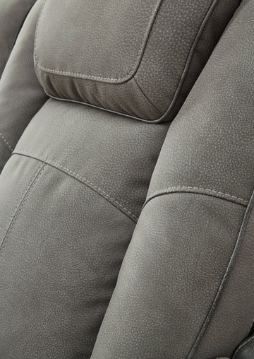 NextGen DuraPella Dual Tone Slate Power Reclining Sofa - Ornate Home