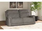 NextGen DuraPella Slate Power Reclining Sofa - Ornate Home
