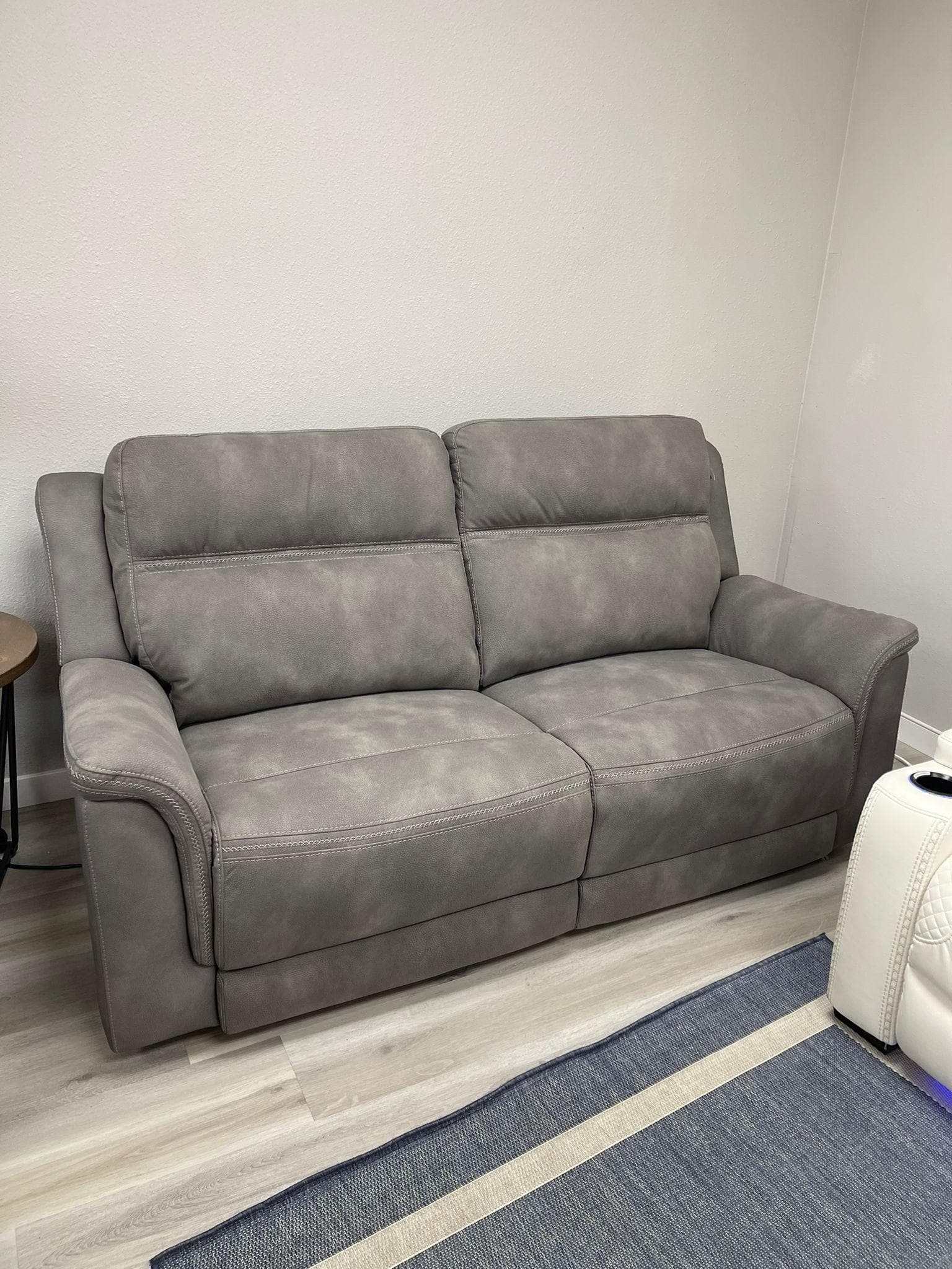 NextGen DuraPella Slate Power Reclining Sofa - Ornate Home