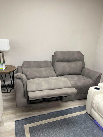 NextGen DuraPella Slate Power Reclining Sofa - Ornate Home