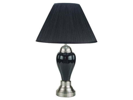 Niki Black Table Lamp (Set of 6) - Ornate Home