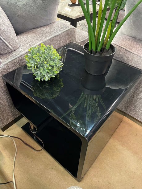 Ninove Black End Table - Ornate Home