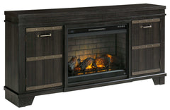 Noorbrook 72" TV Stand w/Fireplace Option - Ornate Home