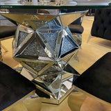 Noralie Dining Table Hexagonal Base - Ornate Home