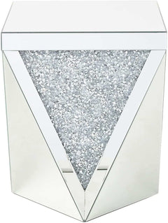 Noralie End Table Square/Triangular Shape - Ornate Home