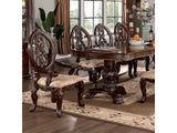 Normandy Brown Cherry Dining Table w/ 2 Leaves - Ornate Home