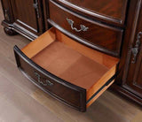 Nouvelle Brown Cherry Hutch & Buffet - Ornate Home
