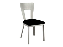 Nova Silver & Black Dining Chair (Set of 2) - Ornate Home