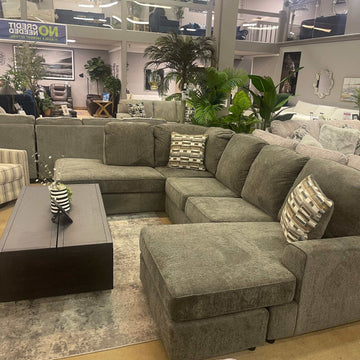 O'Phannon Putty 2pc LAF Corner Chaise Sectional Sofa - Ornate Home