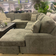 O'Phannon Putty 2pc LAF Corner Chaise Sectional Sofa - Ornate Home