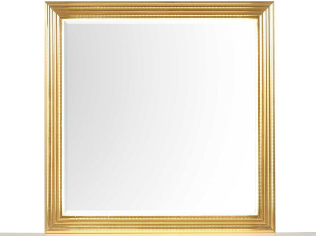 Obsession White & Gold Bedroom Mirror - Ornate Home