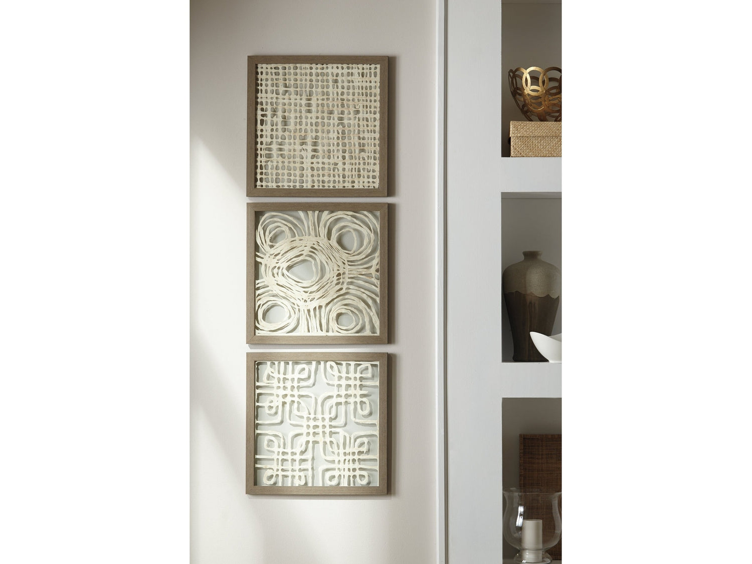 Odella Wall Decor (Set of 3) - Ornate Home