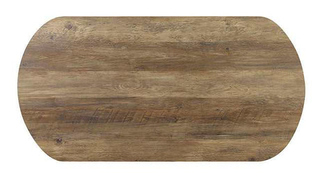 Olbia Rustic Oak/Sand Black 3 Pc. Coffee Table Set - Ornate Home