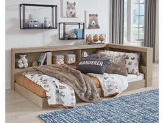 Oliah Twin Bookcase Storage Bed - Ornate Home