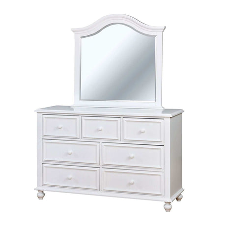 Olivia White Dresser - Ornate Home
