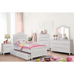 Olivia White Trundle - Ornate Home