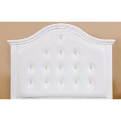 Olivia White Twin Bed - Ornate Home