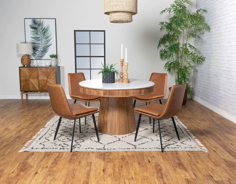 Ortega Coffee Side Chair (Set of 2) - Ornate Home