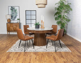 Ortega White / Natural Dining Table - Ornate Home