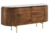 Ortega White / Natural Sideboard - Ornate Home