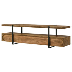 Otto Brown / Gunmetal 7 " Tv Stand - Ornate Home