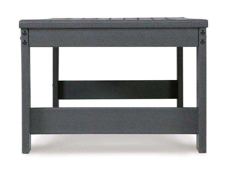 Amora Charcoal Gray Outdoor Coffee Table - Ornate Home