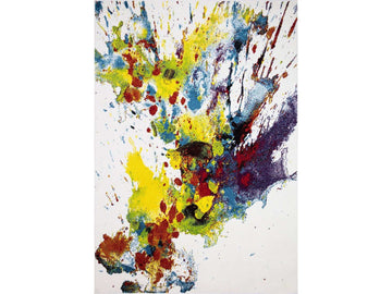 Paint Splash Rug w/ 3 Size Options - Ornate Home
