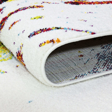 Paint Splash Rug w/ 3 Size Options - Ornate Home