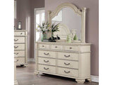Pamphilos Antique White Dresser - Ornate Home