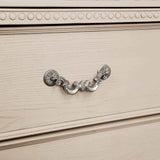 Pamphilos Antique White Queen Bed - Ornate Home