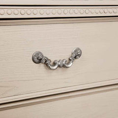 Pamphilos Antique White Queen Bed - Ornate Home