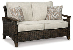 Paradise Trail Outdoor Loveseat w/ Cushion - Ornate Home