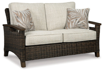 Paradise Trail Outdoor Loveseat w/ Cushion - Ornate Home