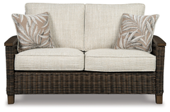 Paradise Trail Outdoor Loveseat w/ Cushion - Ornate Home