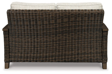 Paradise Trail Outdoor Loveseat w/ Cushion - Ornate Home
