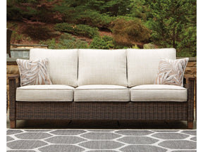 Paradise Trail Outdoor Sofa w/ Cushion - Ornate Home