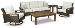 Paradise Trail Outdoor Sofa w/ Cushion - Ornate Home