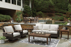 Paradise Trail Outdoor Sofa w/ Cushion - Ornate Home