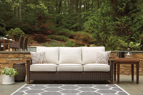 Paradise Trail Outdoor Sofa w/ Cushion - Ornate Home