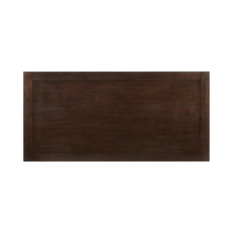 Parkins Rustic Espresso Dining Table - Ornate Home