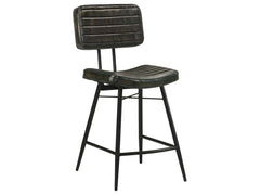 Partridge Antique Espresso / Black Counter Stool(Set of 2) - Ornate Home