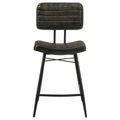 Partridge Antique Espresso / Black Counter Stool(Set of 2) - Ornate Home