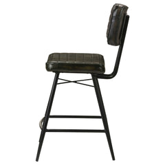 Partridge Antique Espresso / Black Counter Stool(Set of 2) - Ornate Home