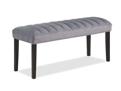 Pascal Gray Dining Bench - Ornate Home